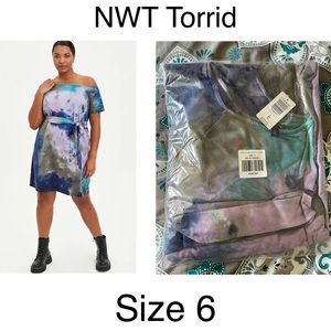 NWT Torrid Tie Dye Dress size 6